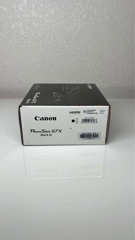 Canon G7X Mark lll