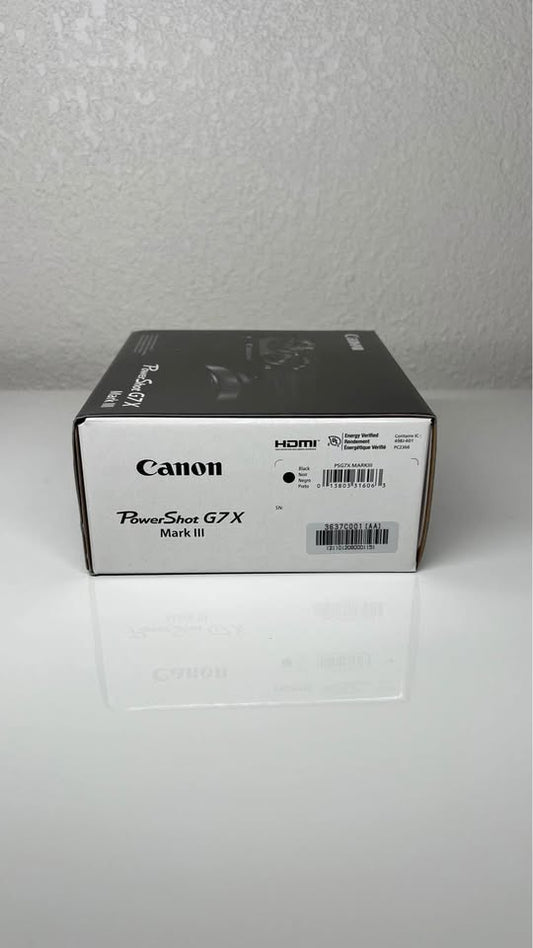 Canon G7X Mark lll
