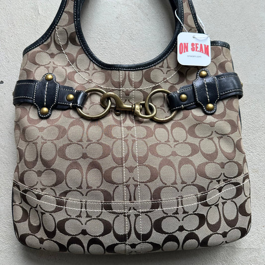 vintage y2k coach brown shoulder bag 13