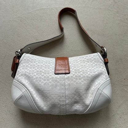 vintage y2k coach white mini soho shoulder bag 4