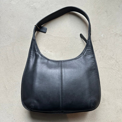 copy rare vintage coach brown woven leather shoulder bag
