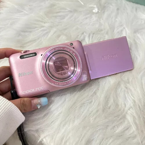 Nikon COOLPIX S6600 Pink 16.0MP Digital Camera used less💜🍇