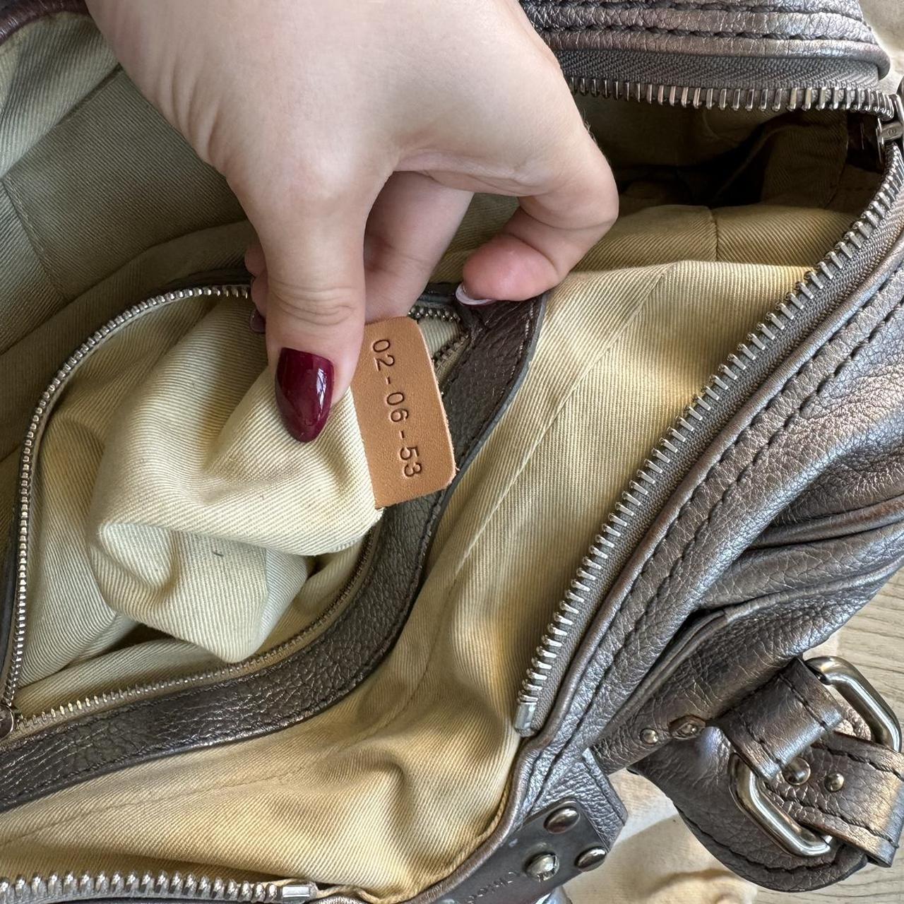 Authentic silver Chloe paddington bag🥬🎄