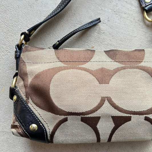 vintage y2k coach brown shoulder bag 12