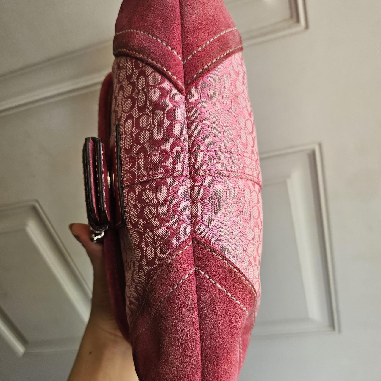 Vintage Coach Mini Soho Buckle Flap Pink Shoulder Purse🌺🩷