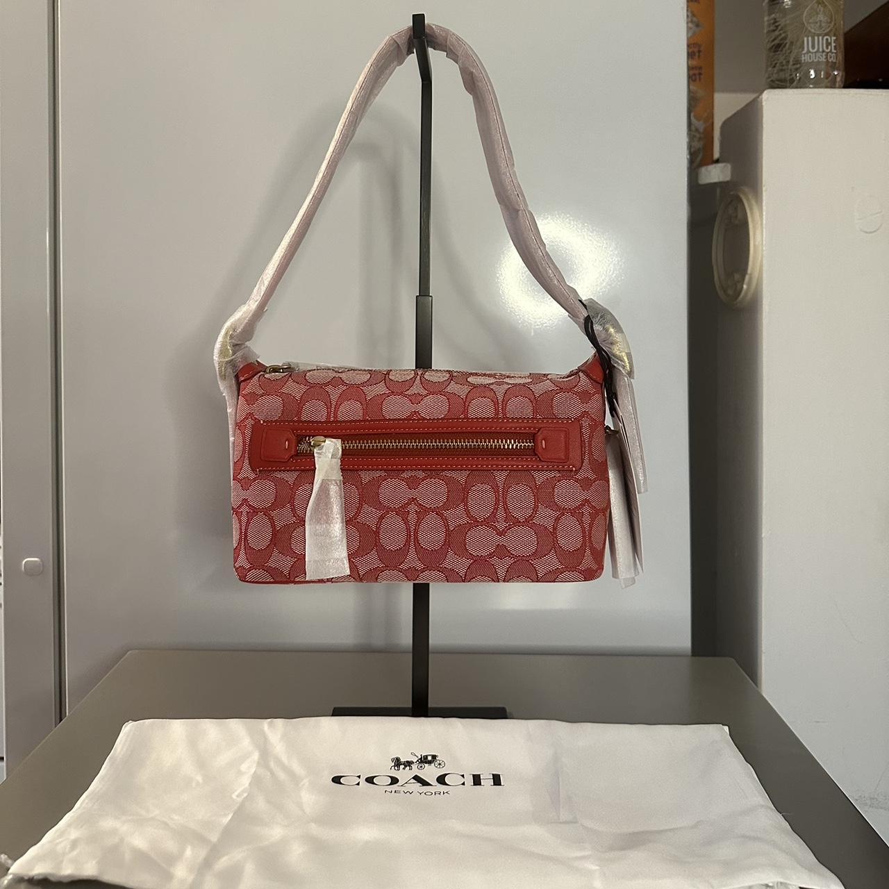 Coach Demi Signature Jacquard Sport Red Honolulu Fukubukuro Grab Bag Limited Edition NWOT💜🍇