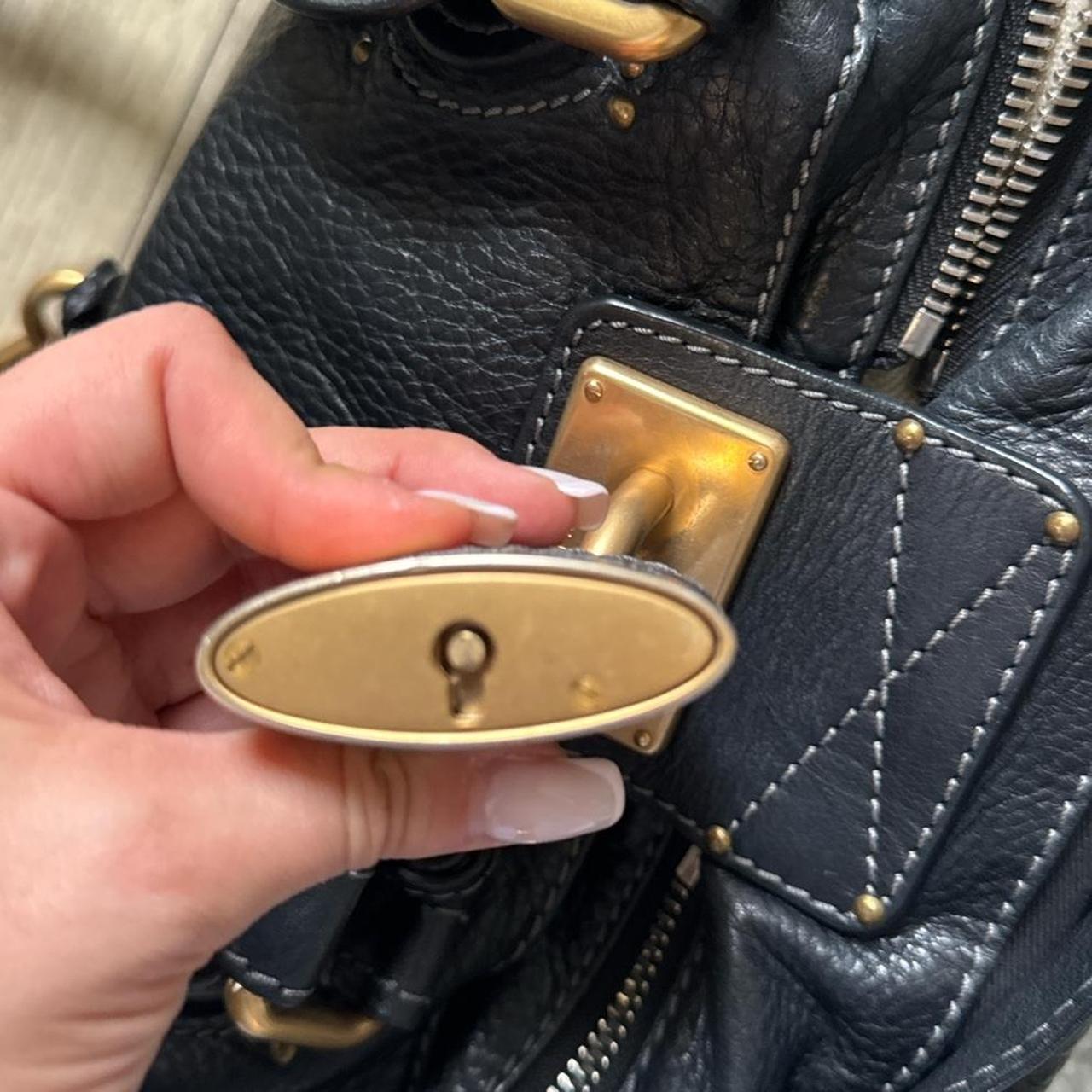 Authentic black Chloe paddington bag🩷🍒