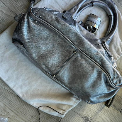 Authentic silver Chloe paddington bag🥬🎄