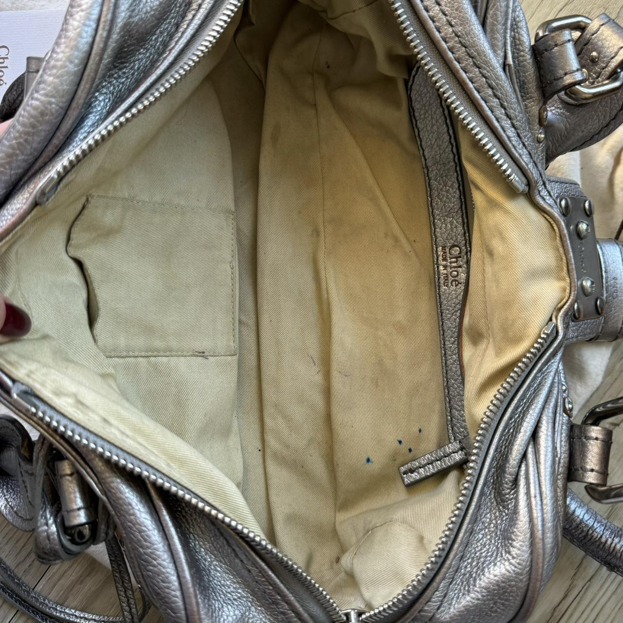 Authentic silver Chloe paddington bag🥬🎄