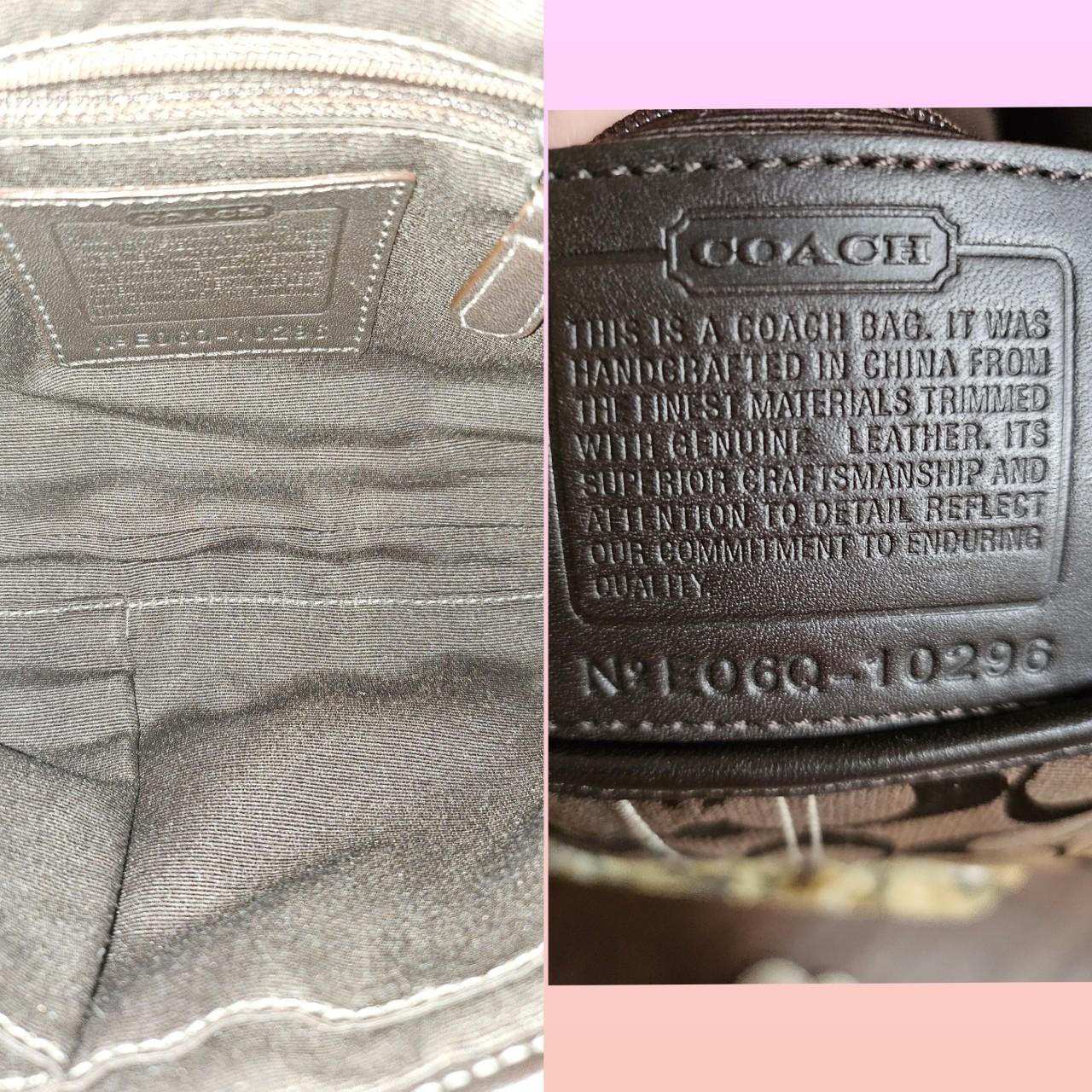 Y2K Vintage Coach Brown Mini Soho Signature Cs Shoulder Purse🤎🌆