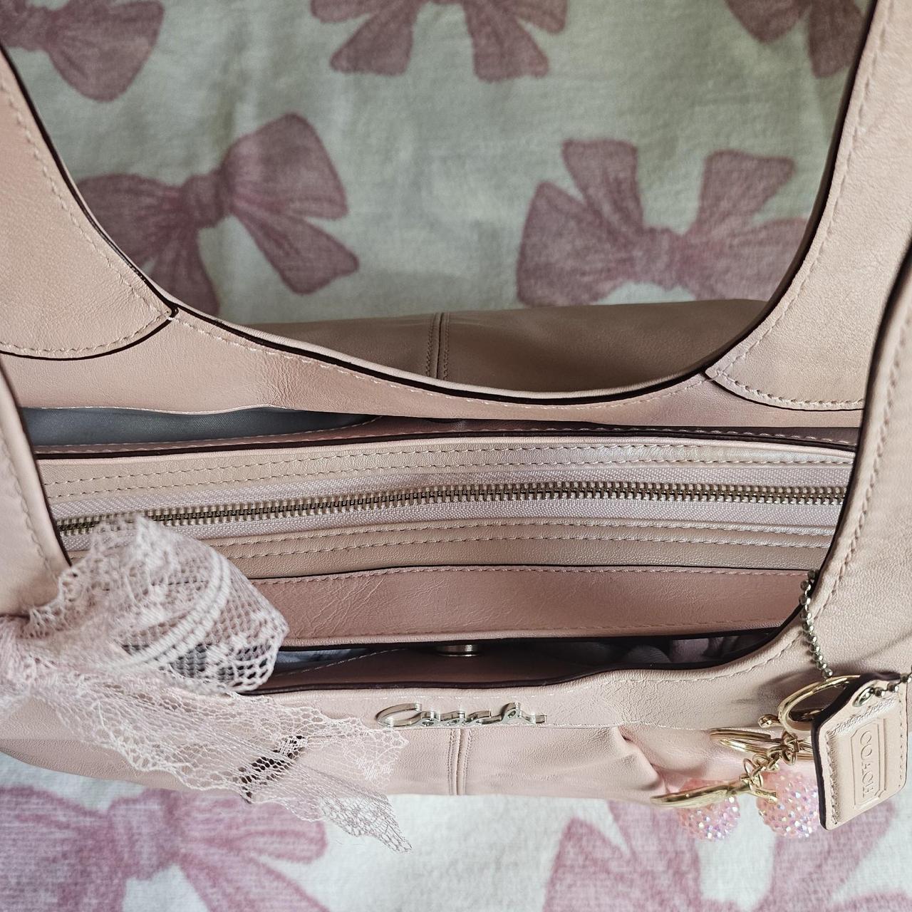 Vintage Coach Pearly Pink Coquette Shoulder Bag✨🔥