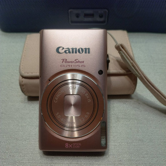 🍇 ₊˚💜 Canon PowerShot ELPH 115 IS Digital Camera 🍥 🎀📷