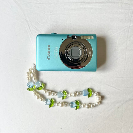Used Canon Ixus 95IS 10MP Blue Digital Camera