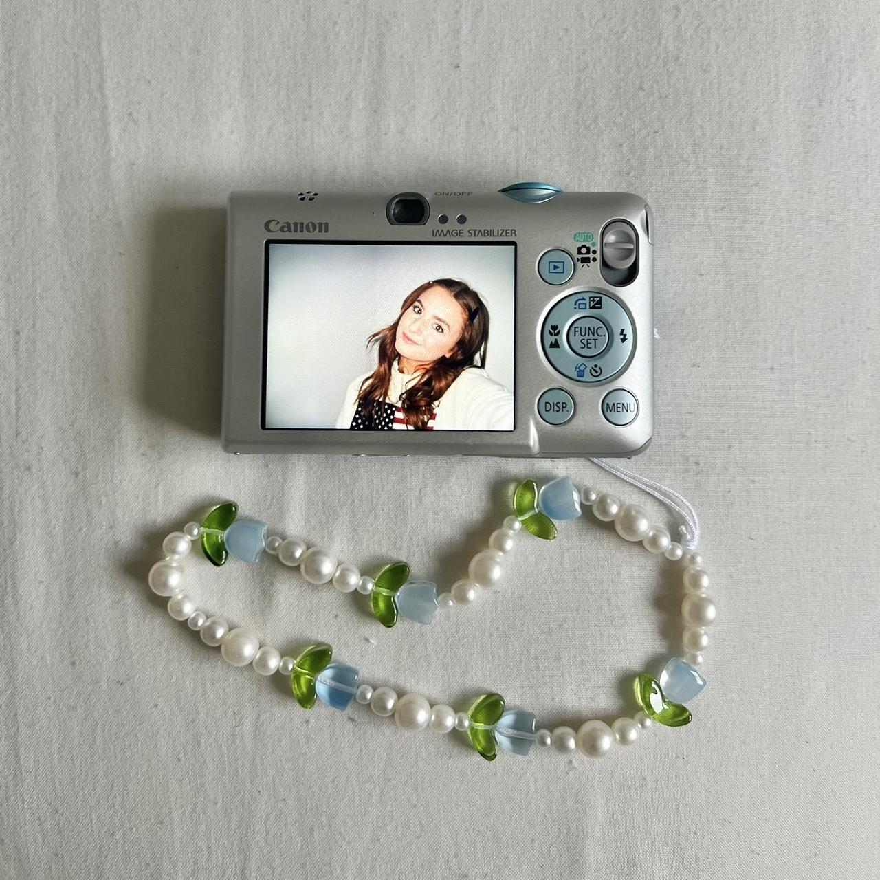 Used Canon Ixus 95IS 10MP Blue Digital Camera
