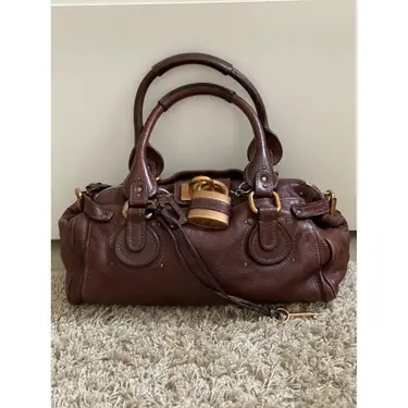 CHLOE PADDINGTON LEATHER HANDBAG🌲🍀
